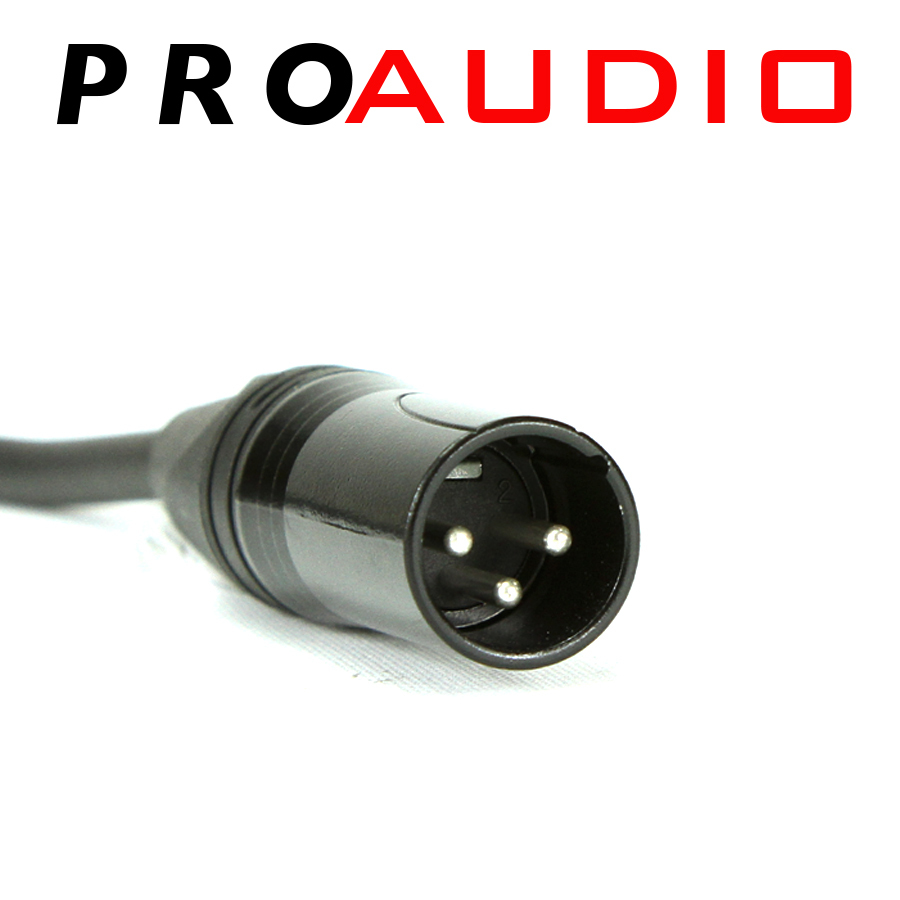 3-Pin XLR Balanced Audio Extension Cable Microphone Lead Mic Cord Cannon Plug - Picture 24 of 36
