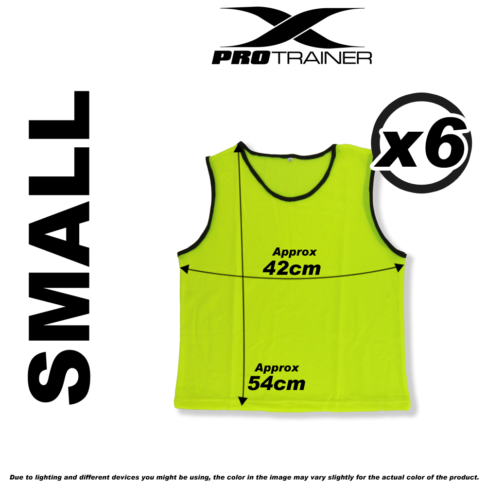 6 X Sports Training Bibs Vests For Basketball Soccer Football Netball Cricket AU 