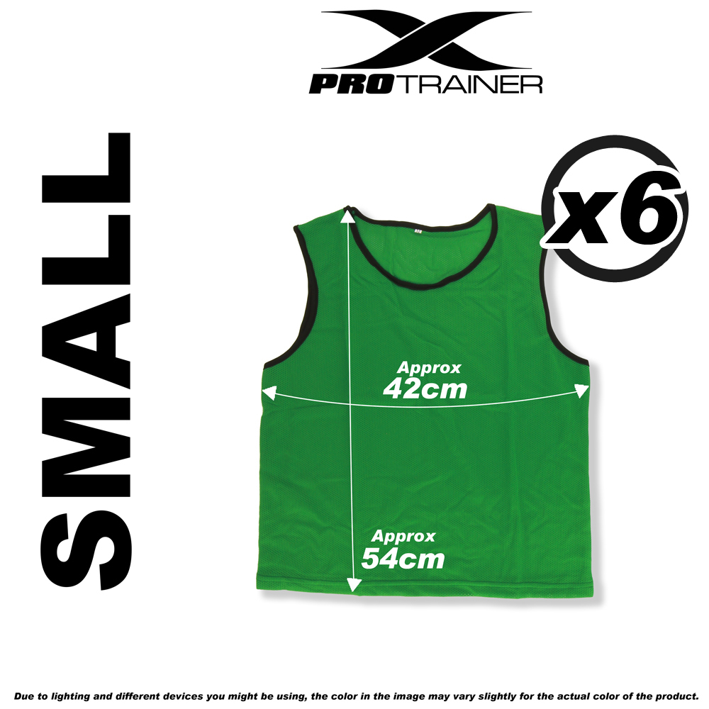 6x FOOTBALL TRAINING BIBS Vests Soccer Rugby Basketball Sports Cricket Netball - Picture 13 of 82