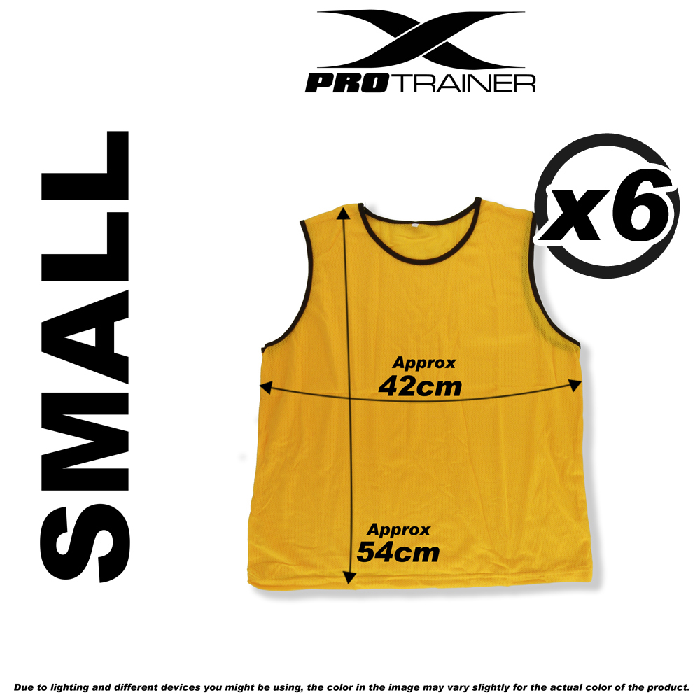 6x FOOTBALL TRAINING BIBS Vests Soccer Rugby Basketball Sports Cricket Netball - Picture 21 of 82