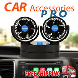 12V Car Fan Fantastic Oscillating Portable Caravan Camping RV Boat PARTS
