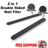 NAIL EMERY BOARD FILE BUFFER - DOUBLE SIDED - SALON PEDICURE MANICURE