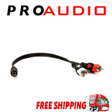 3.5mm Female To 2 RCA Male Aux Auxiliary Stereo Audio Adapter Cable