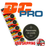 5x Pack Panasonic CR2025 3v Lithium Battery button cell/coin sending Melbourne