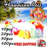 Hawaiian Party Flower Lei Leis For Hula Costume Dress 105cm