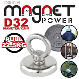Magnet 22.5Kg Salvage Recovery Neodymium Strong Hook Fishing Treasure Hunting