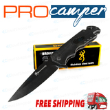 Browning Knife Folding Opening Pocket Knife (Hunting, Camping, Survival, Fishing