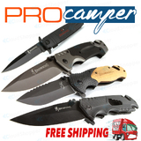 Browning Folding Knife Tactics Survival Pocket Knives Camping Hunting AU Seller