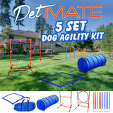 Dog Obstacle Training Set Pet Agility Equipment High Jump Training Pole Accessories