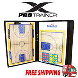 Magnetic Basketball Coach Coaching Aid Erase Clipboard Tactical Board