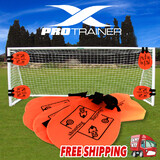 Pro Precision Training Football AID Soccer Target Practice Shot Goal
