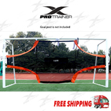 Orange Pro Precision Training Football AID Soccer Target Practice Shot Goal Net
