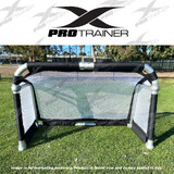 ALUMINIUM PORTABLE FOLDING SOCCER GOAL TRAINING LIGHTWEIGHT 