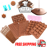 3D Silicone Mold Chocolate Heart Alphabet Number Flower DIY Tools Mould Handmade