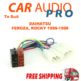 ISO Wiring Harness Cable Loom To Suit DAIHATSU FEROZA ROCKY