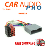 ISO CAR Vehicle Wiring Harness Cable Loom To Suit HONDA
