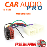 ISO CAR Vehicle Wiring Harness Cable Loom To Suit MITSUBISHI