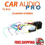Secondary ISO Harness to Suit Clarion AV Headunits