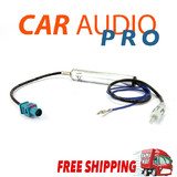 Euro Antenna Adapter Aerial Adaptor plug lead cable connector VW AUDI  Holden