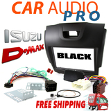  ISUZU DMAX 2012+ Double-DIN FACIA KIT + STEERING CONTROLLER HARNESS fascia panel 