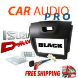 ISUZU DMAX 2012+ double-DIN FACIA KIT + ISO WIRING HARNESS fascia panel D-Max