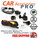 CAR CMOS SENSOR REVERSE CAMERA PARKING 170° ANGLE BUTTERFLY FLUSH MOUNT