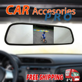 CAR REAR VIEW MIRROR WITH 4.3" TFT-LCD DISPLAY MONITOR