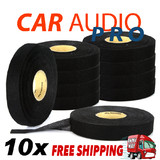 10x 19mm x 25m HIGH QUALITY CLOTH FABRIC WIRING HARNESS LOOM TAPE