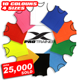 SPORTS soccer football rugby TRAINING BIBS mesh 4 SIZES - New