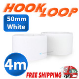 HOOK & LOOP WHITE 50MM 4M