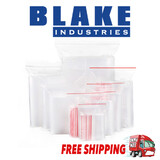 Resealable Zip Lock Clear Plastic Bags Many Sizes FREE SHIPPING