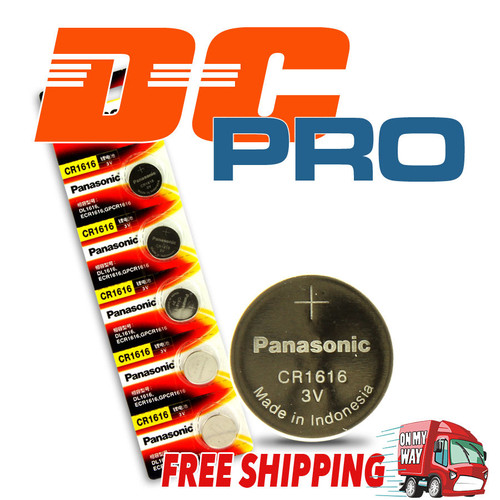 5x Pack Panasonic CR1616 3v Lithium Battery button cell/coin sending Melbourne