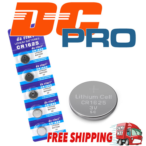 5 PCS x CR1625 BR1625 LM1625 3v Lithium batteries button cell coin battery
