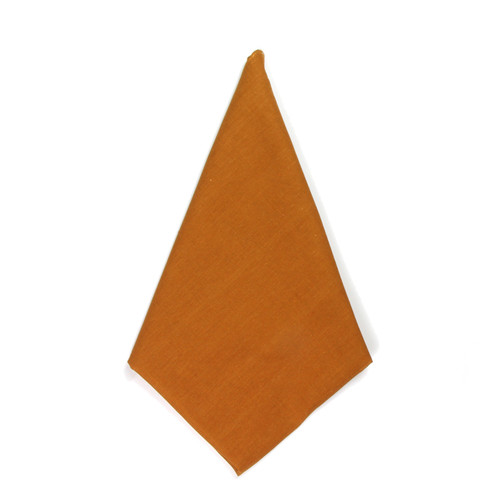 Plain Bandana [Colour: Brown]