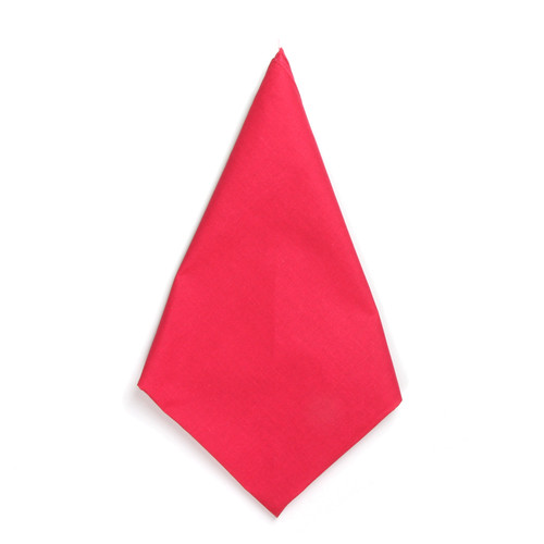 Plain Bandana [Colour: Hot Pink]