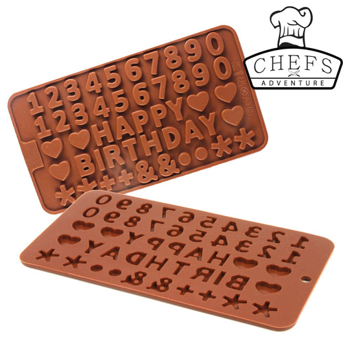 Silicone Numbers Numeric Pudding Bakeware Mould Cake Chocolate Ice Maker Mold
