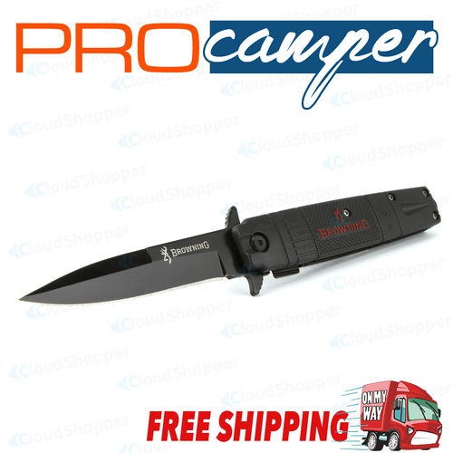 Browning Folding Knife Tactics Survival Pocket Knives Camping Hunting AU Seller