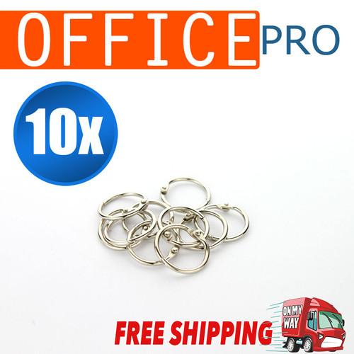 10x 20x 50x 100x Hinged Rings 19mm 25mm 32mm 50mm [Size: 19mm] [Quantity: 10]