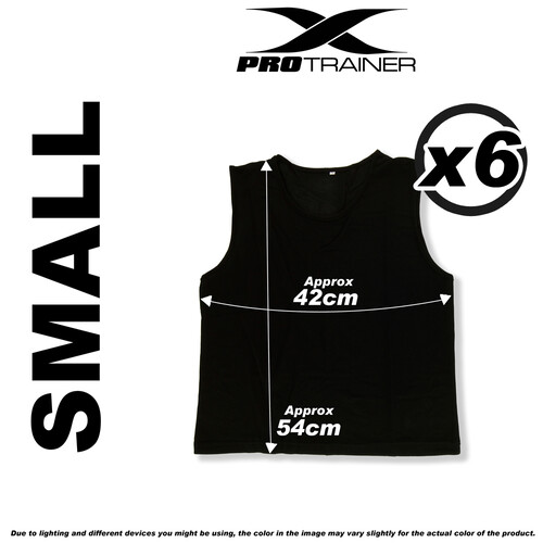 6x Training Tops Child - Black