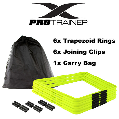 Trapezoid Agility Ladder Fluorescent Green - 6 Pack