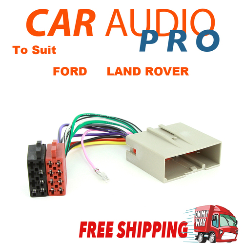 ISO CAR Vehicle Wiring Harness Cable Loom To Suit Ford Land Rover