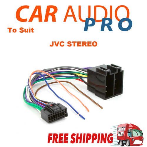 Secondary ISO Harness to Suit JVC Headunits