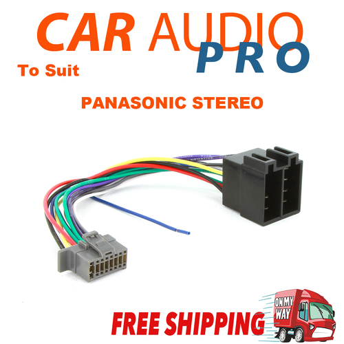 ISO Harness To Suit Panasonic Stereo Headunit