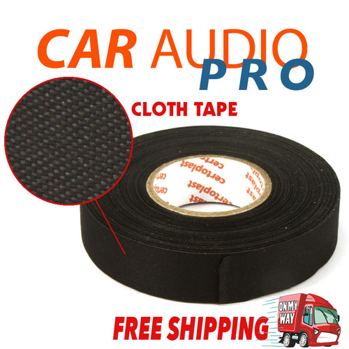 19mm x 25m, High Temp Adhesive Cloth Tape cable looms,wiring harness