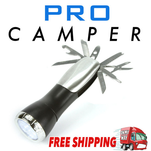 13 in 1 Multi Tool Superbright Led Torch Flash Light