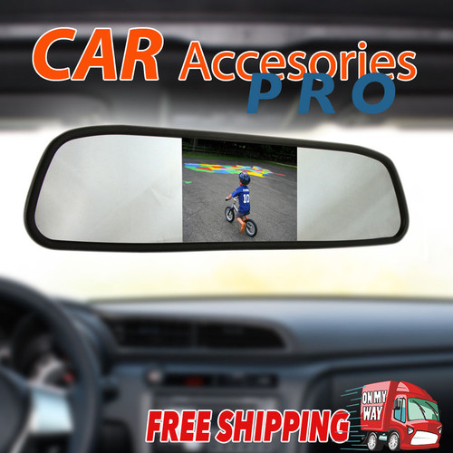 CAR REAR VIEW MIRROR WITH 4.3" TFT-LCD DISPLAY MONITOR