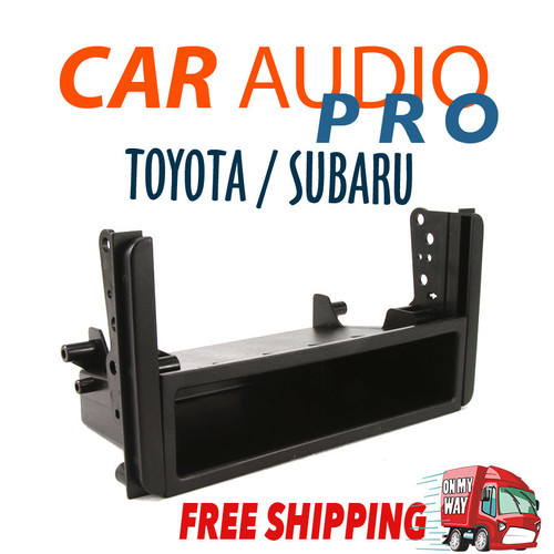To Suit Toyota Subaru Car Stereo Single Din Dash Facia Fascia Kit