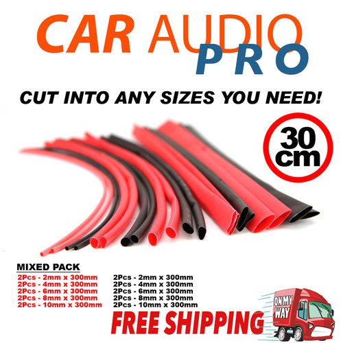 HEATSHRINK 2:1 TUBE TUBING SLEEVE SLEEVING HEAT SHRINK WRAP CABLE 2MM-10MM